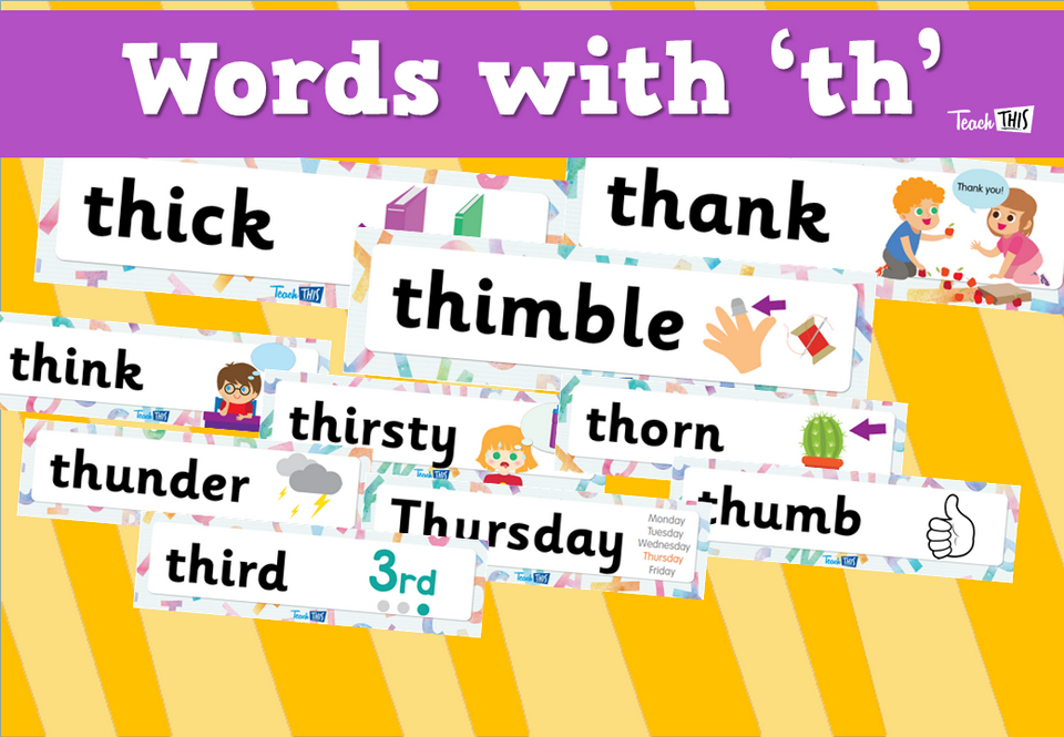 Words with ‘th’