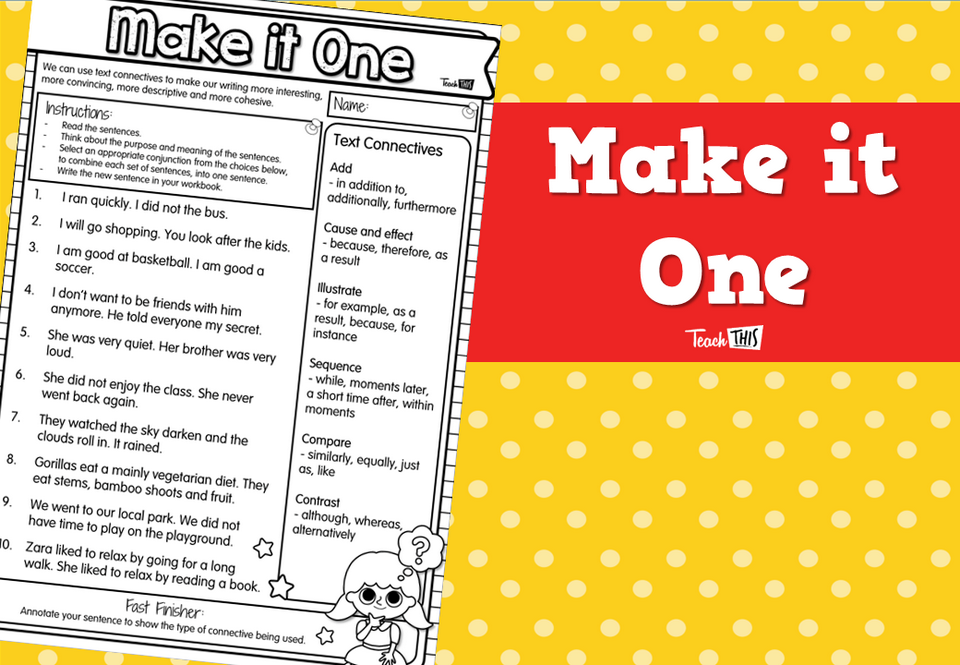 Make it One