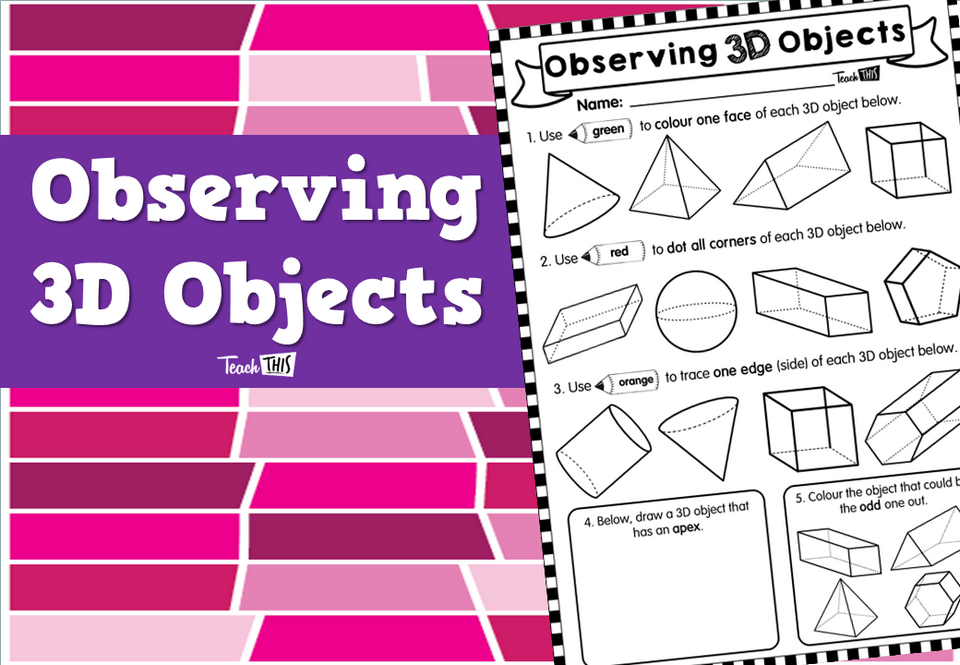 Observing 3D Objects