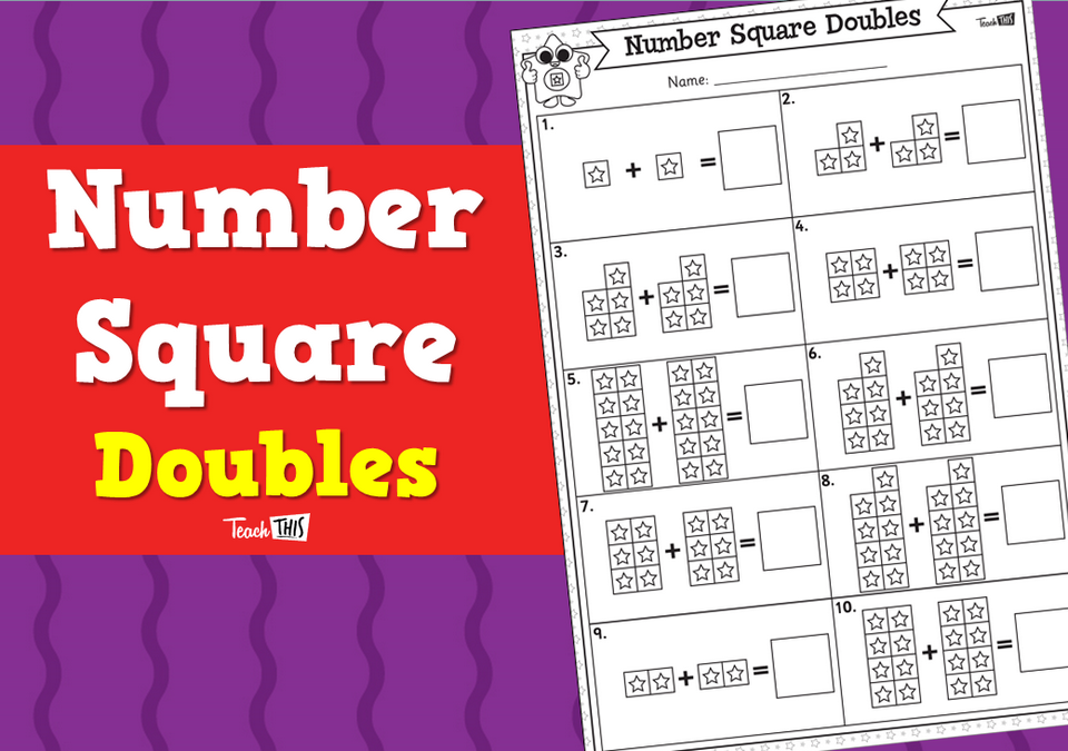 Number Square Doubles