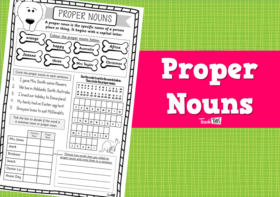 Proper Nouns