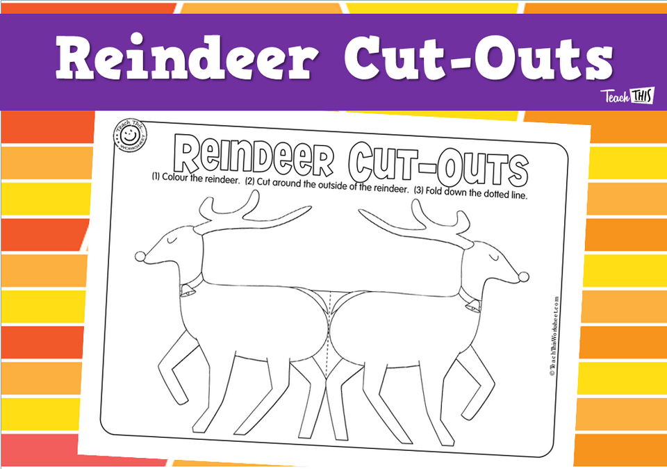 Reindeer Cut-Outs 1