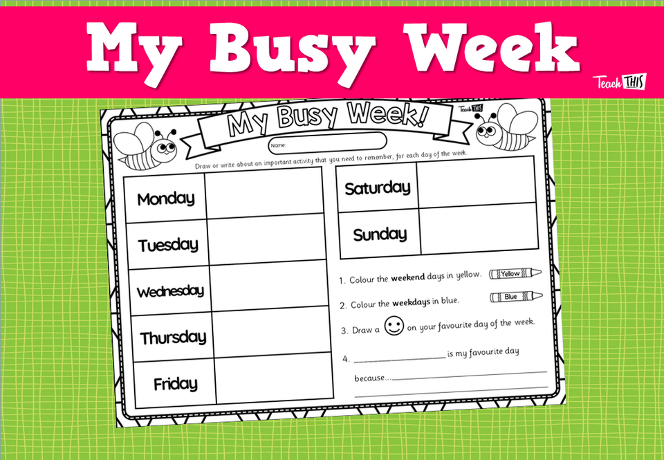 My Busy Week