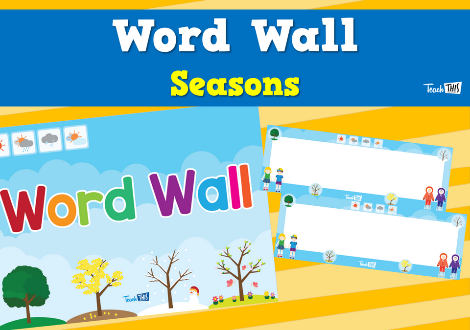 Word Wall - Seasons