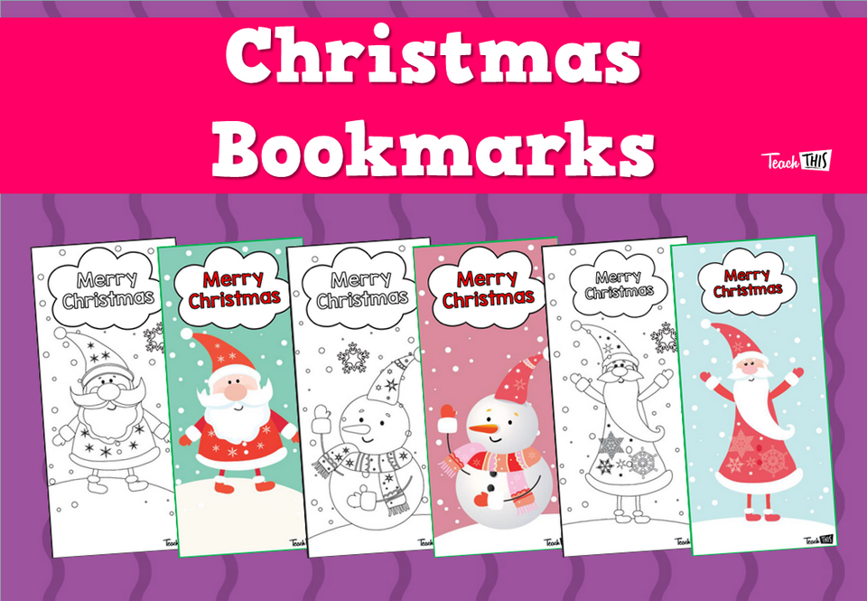 Christmas Bookmarks