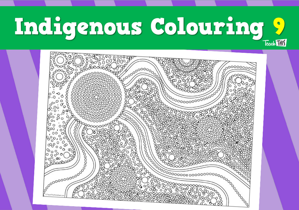 Indigenous Colouring 9