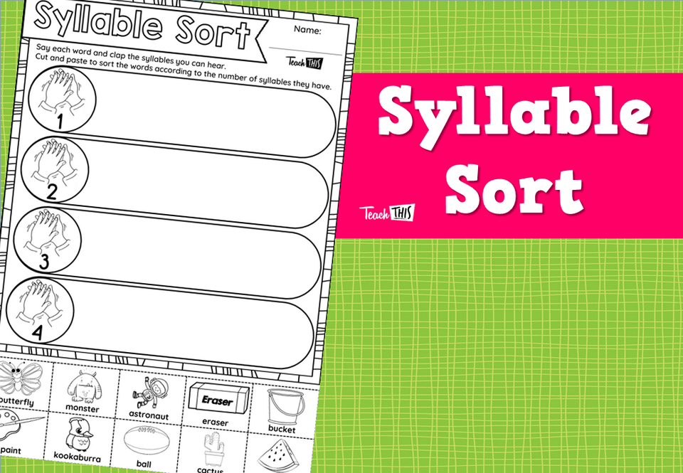Syllable Sort