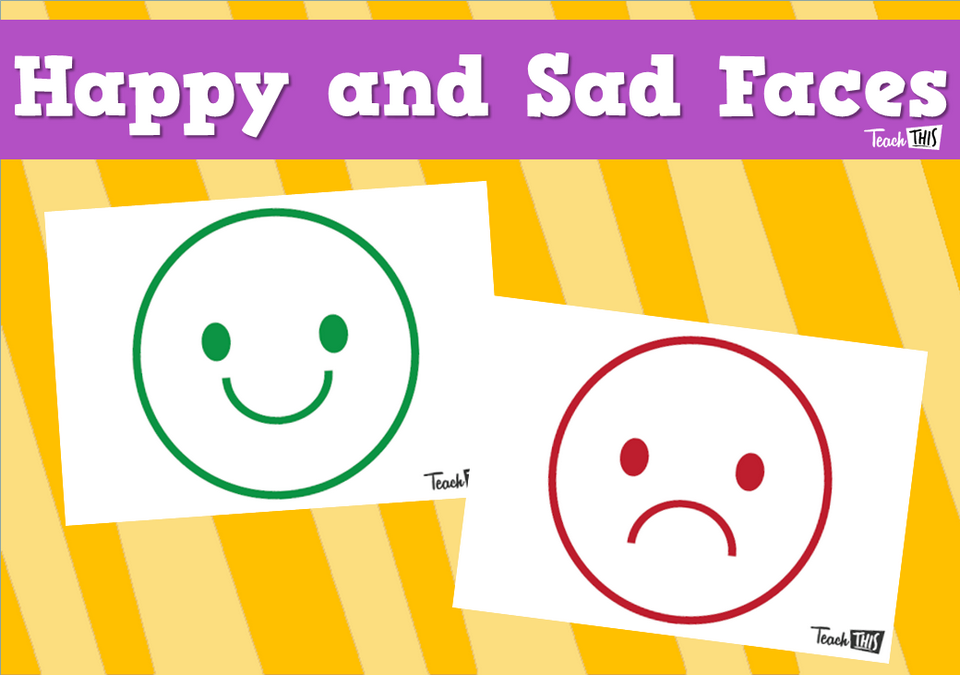 Happy and Sad Faces