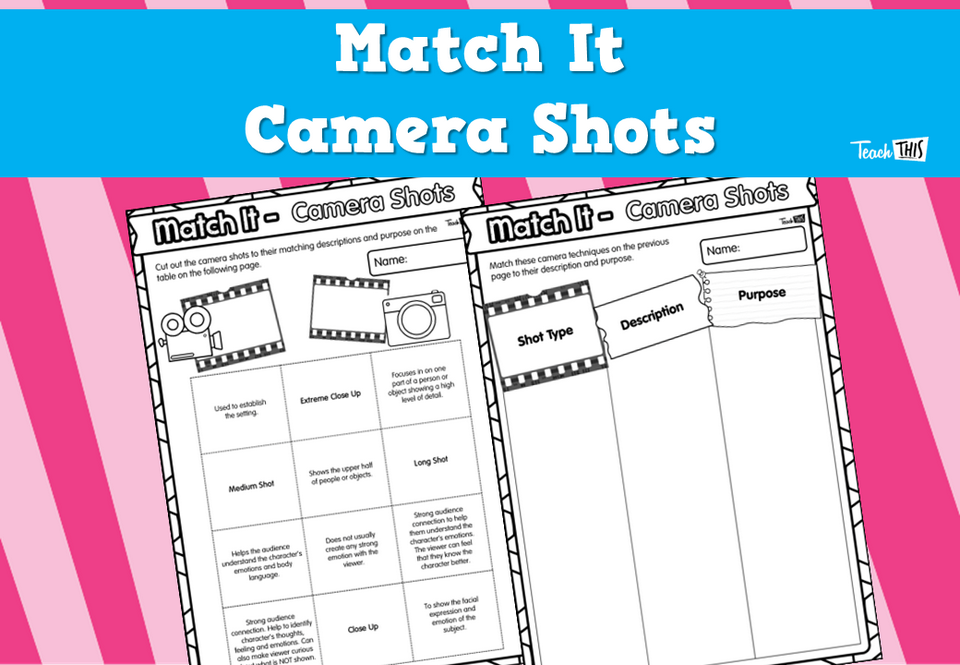Match It- Camera Shots