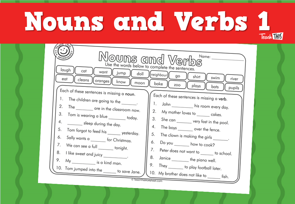 Nouns and Verbs 1