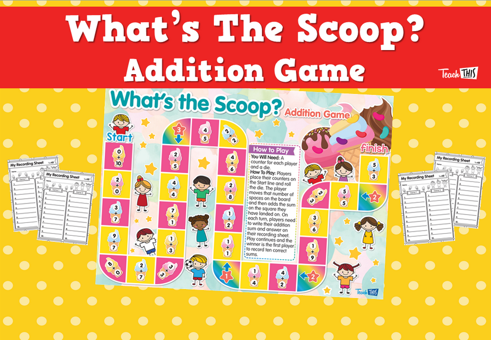 What’s The Scoop? - Addition Game