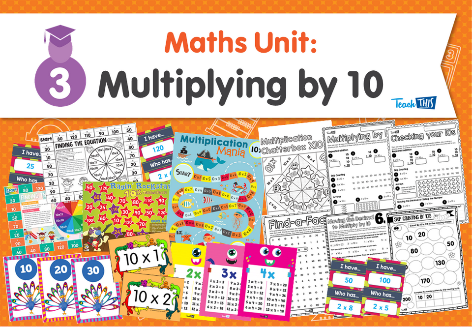 Maths Unit: Multiplying by 10