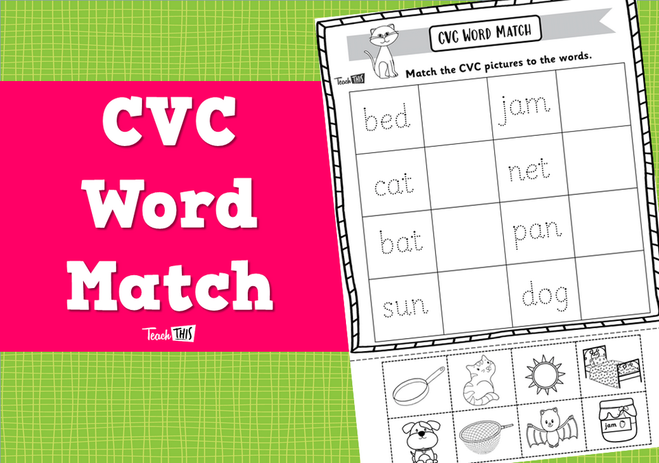 CVC Word Match