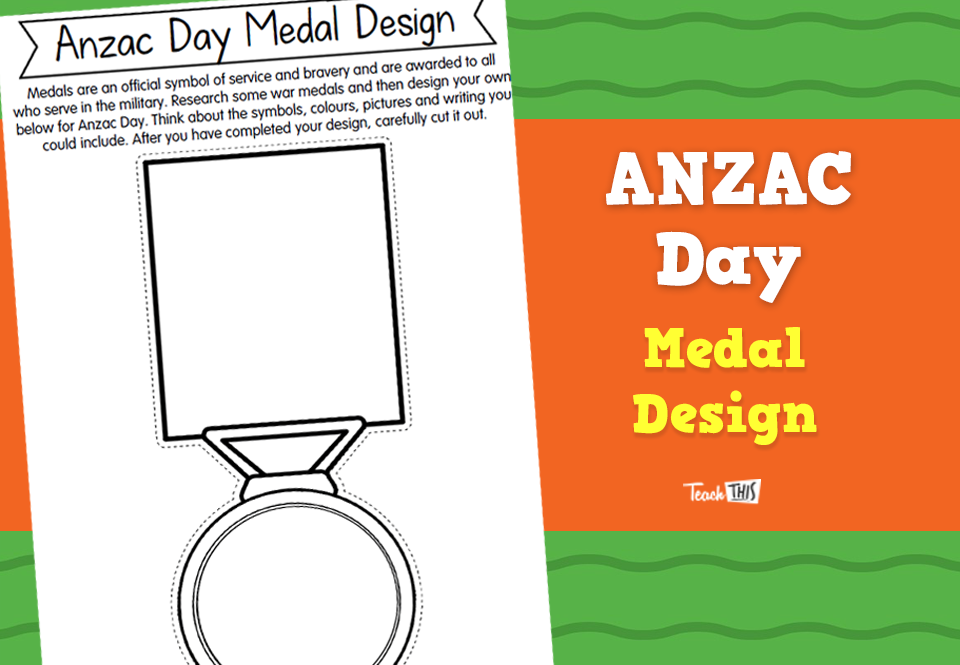 Anzac Day Medal Design