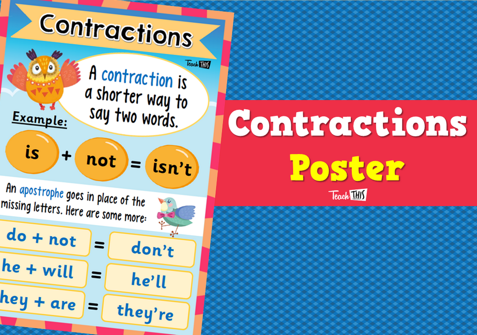 Contractions Poster