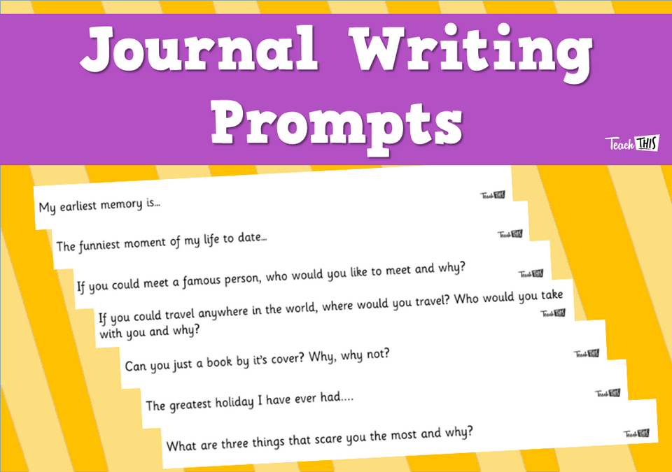 Journal Writing Prompts