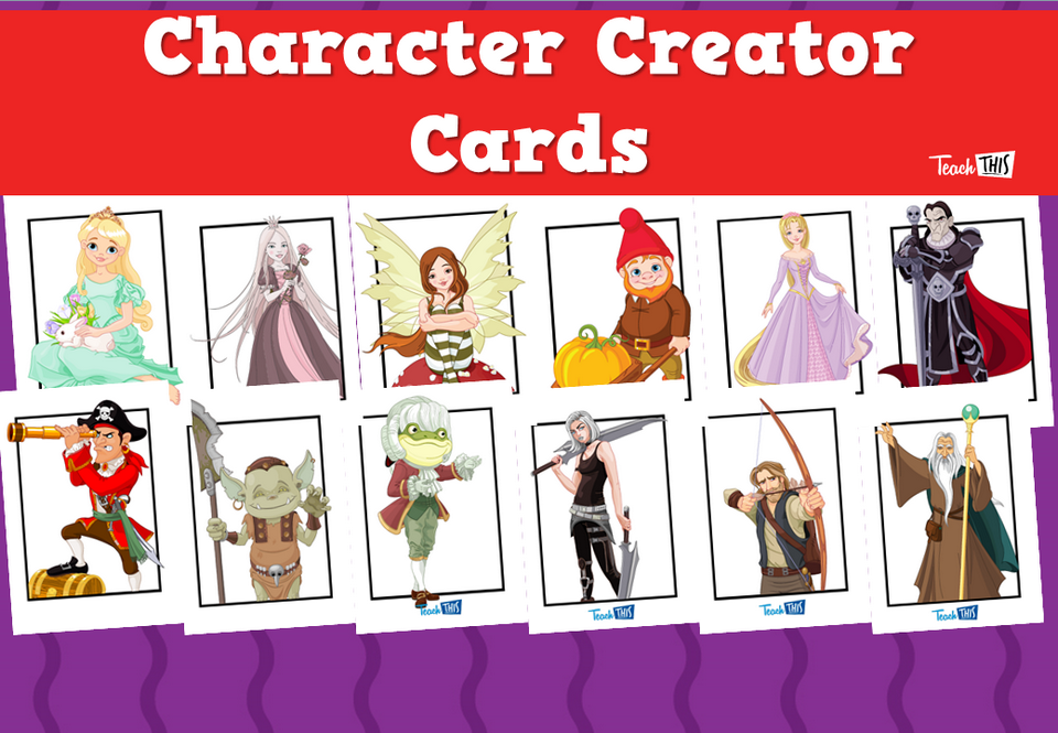 Character Creator Cards