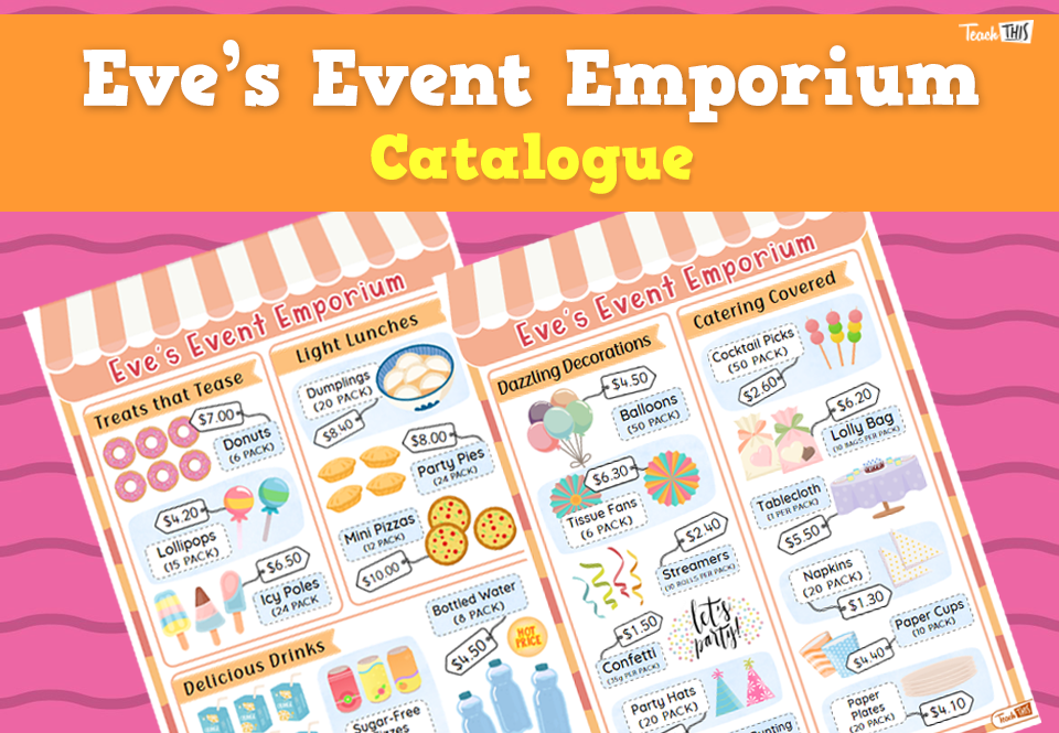 Eve's Event Emporium (Catalogue)