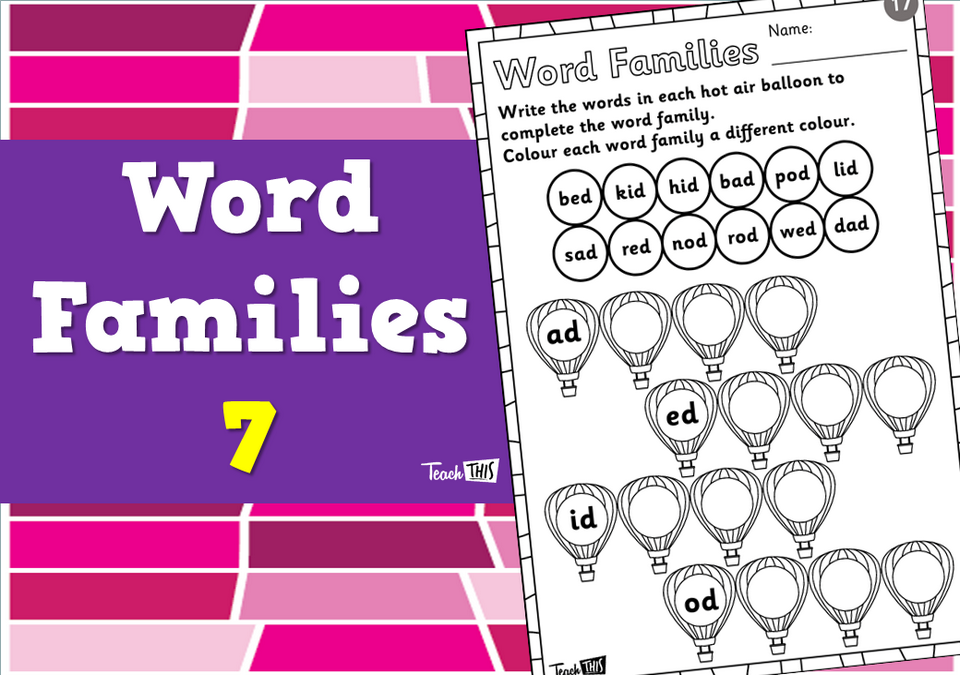 Word Families 7