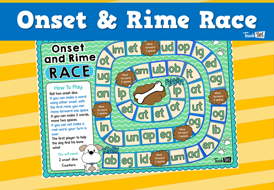 Onset & Rime Race
