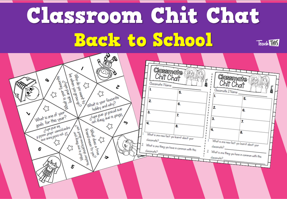 Classroom Chit Chat: Back to School