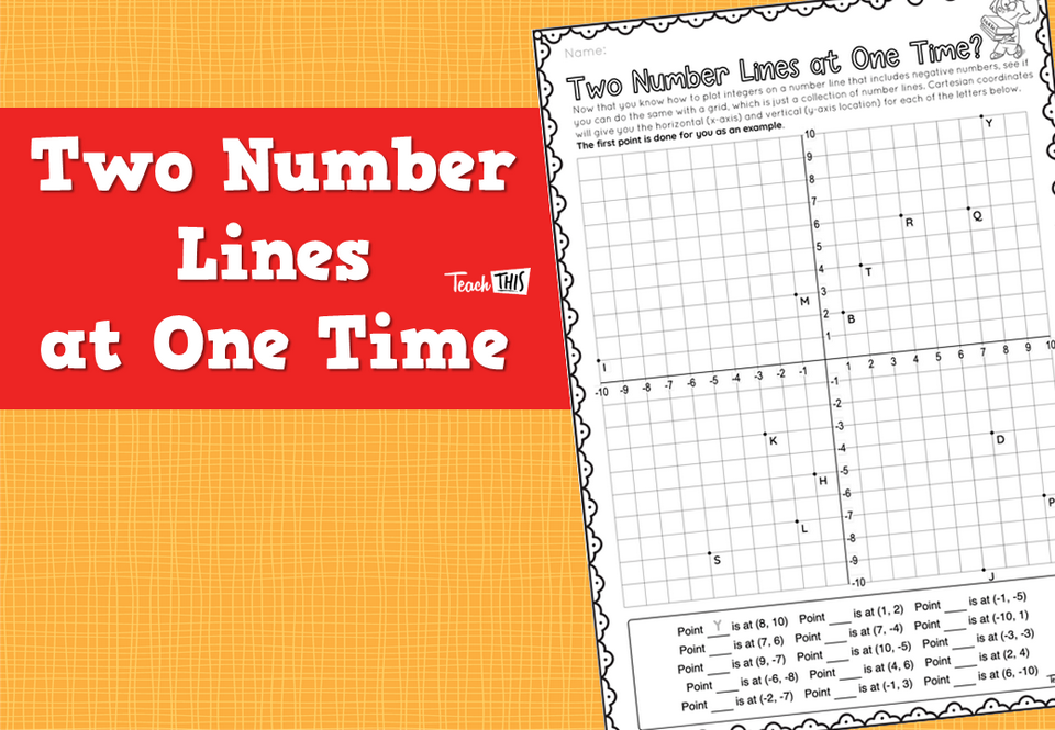 Two Number Lines at One Time
