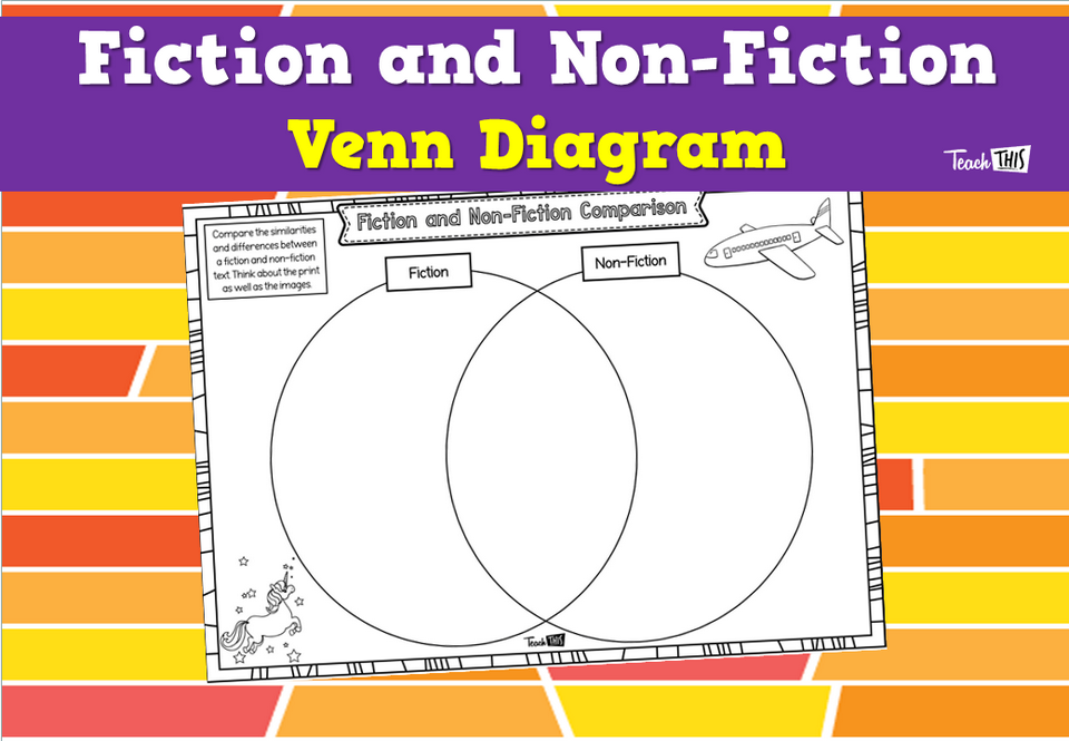 Fiction and Non-Fiction Venn Diagram