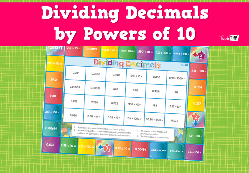 Dividing Decimals by Powers of 10