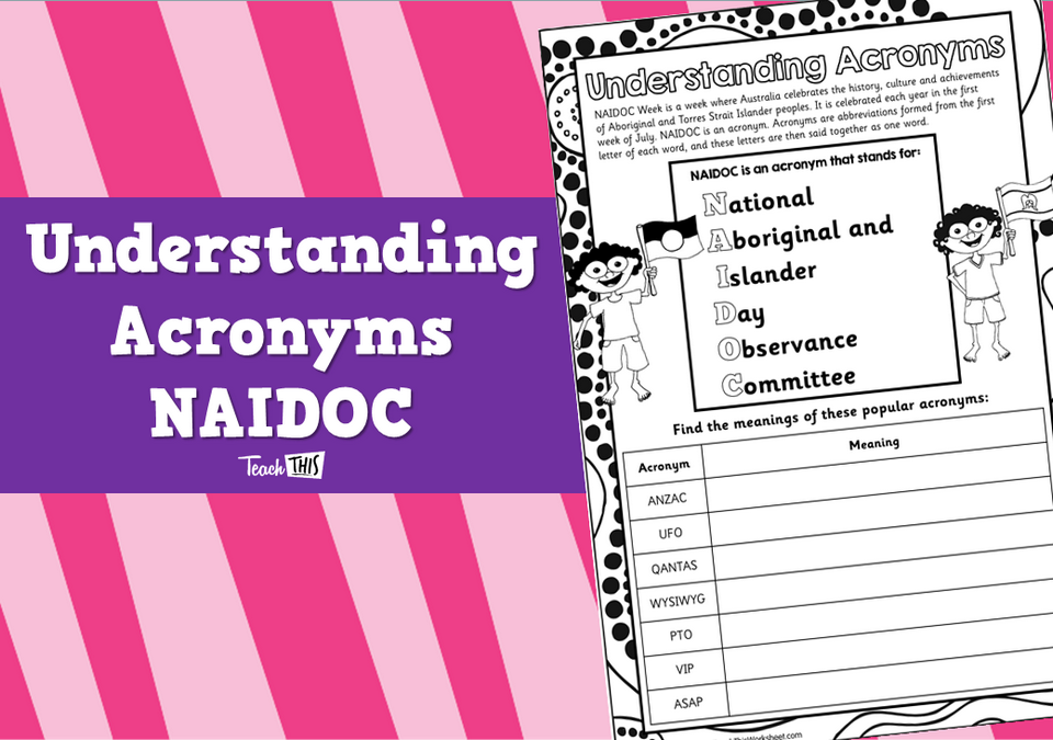 Understanding Acronyms - NAIDOC