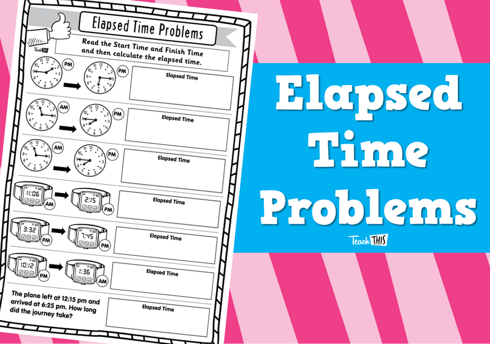 Elapsed Time Problems