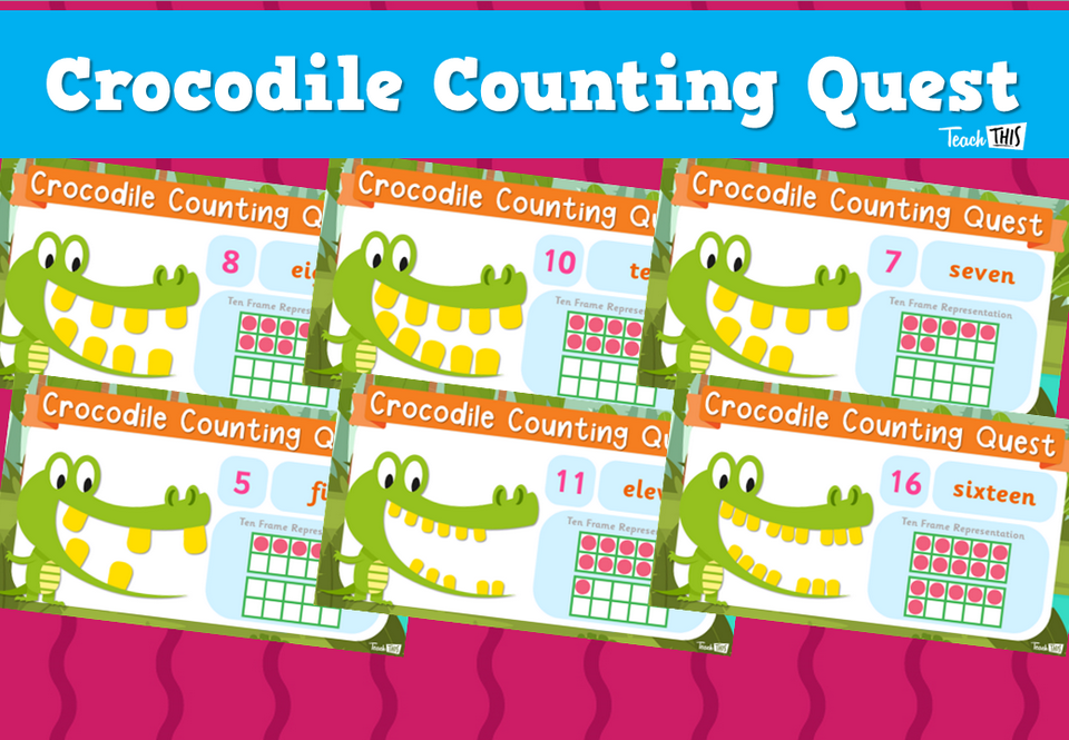 Crocodile Counting Quest