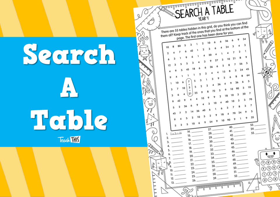 Search A Table