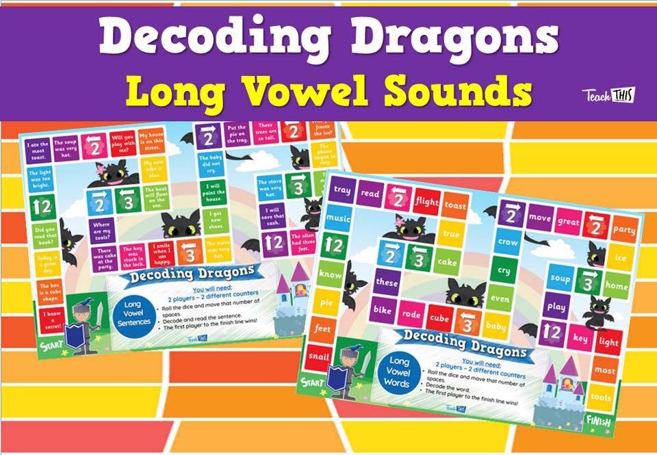 Decoding Dragons: Long Vowel Sounds