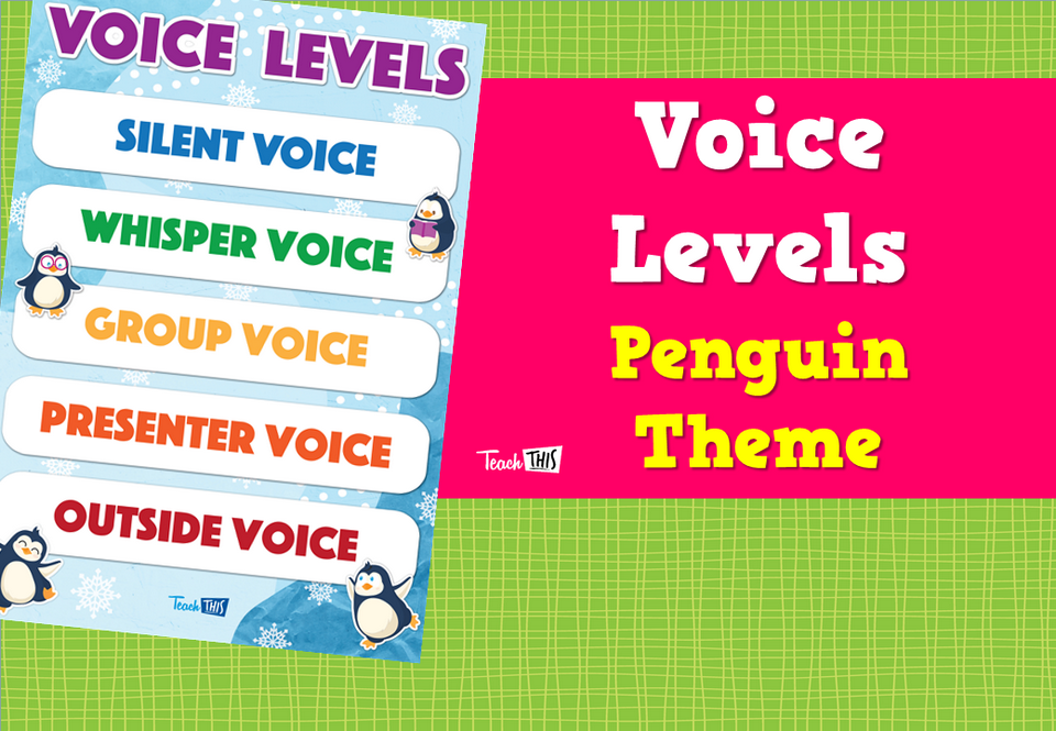 Voice Levels - Penguin Theme