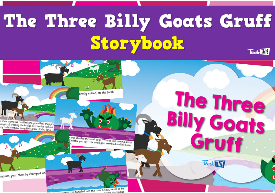 The Three Billy Goats Gruff - Storybook
