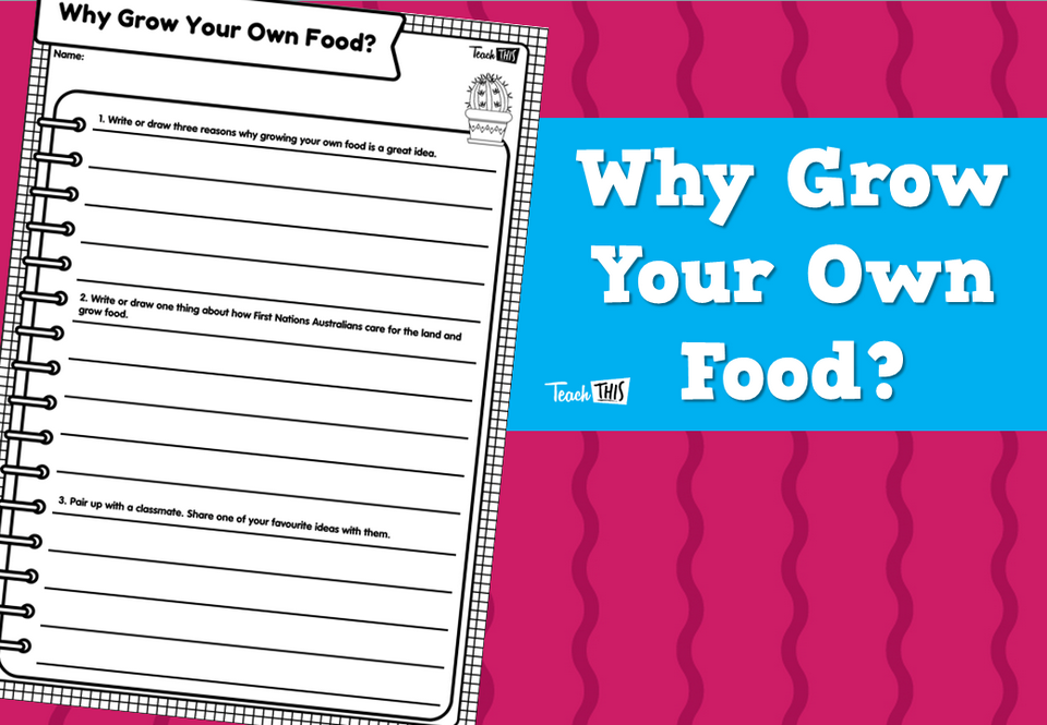Why Grow Your Own Food?