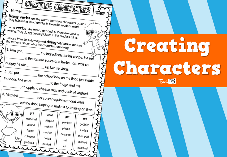 Creating Characters