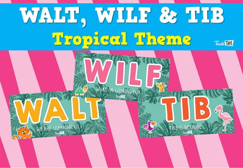 WALT, WILF & TIB  - Tropical Theme