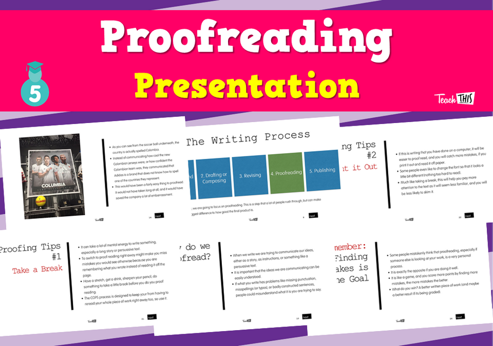 Proofreading - Presentation