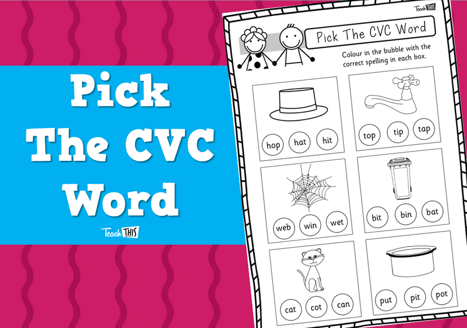 Pick The CVC Word