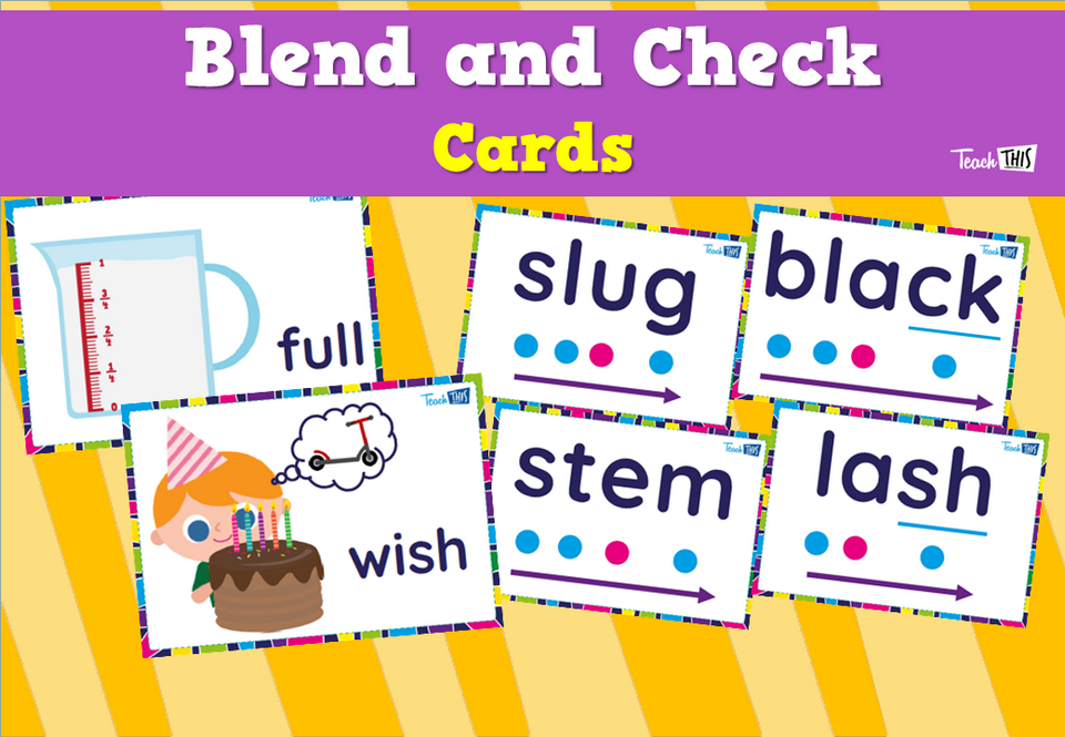 Blend and Check Cards