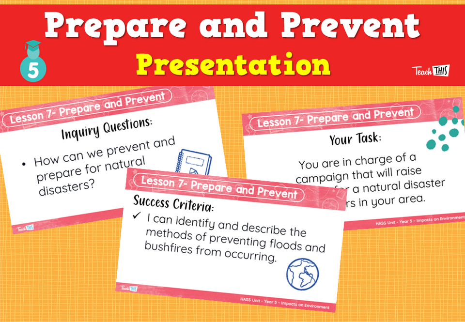 Prepare and  Prevent - Presentation