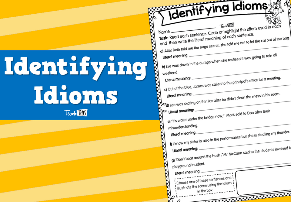 Identifying Idioms