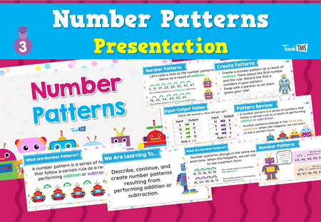 Number Patterns - Presentation