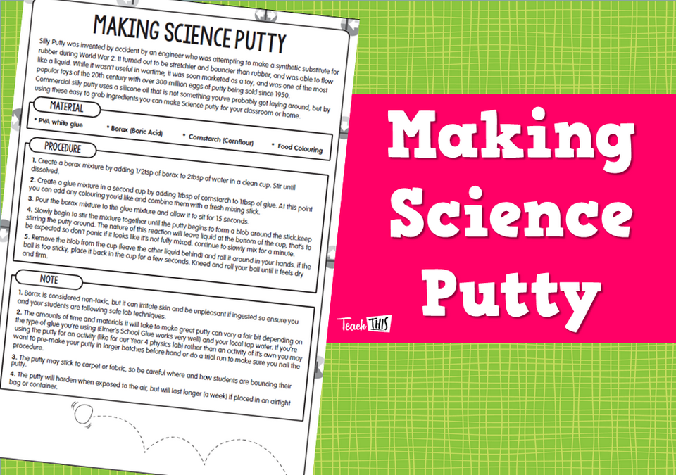Making Science Putty