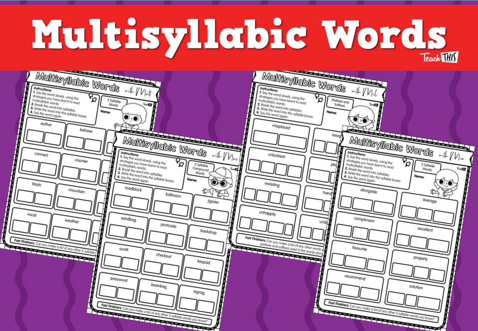 Multisyllabic Words