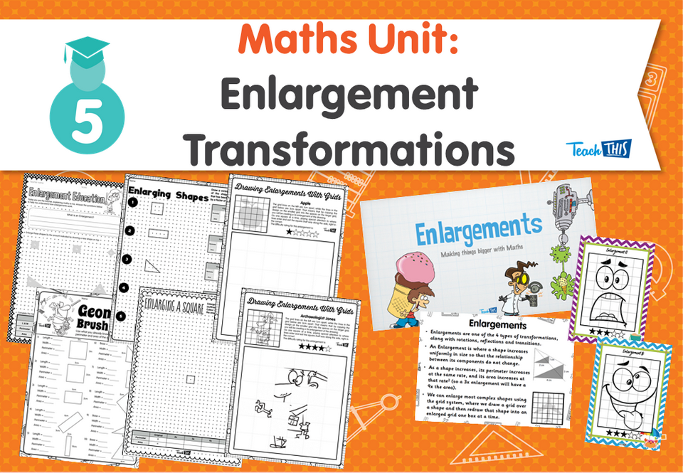 Maths Unit: Enlargement Transformations