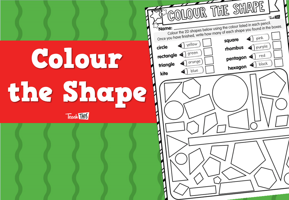Colour the Shape