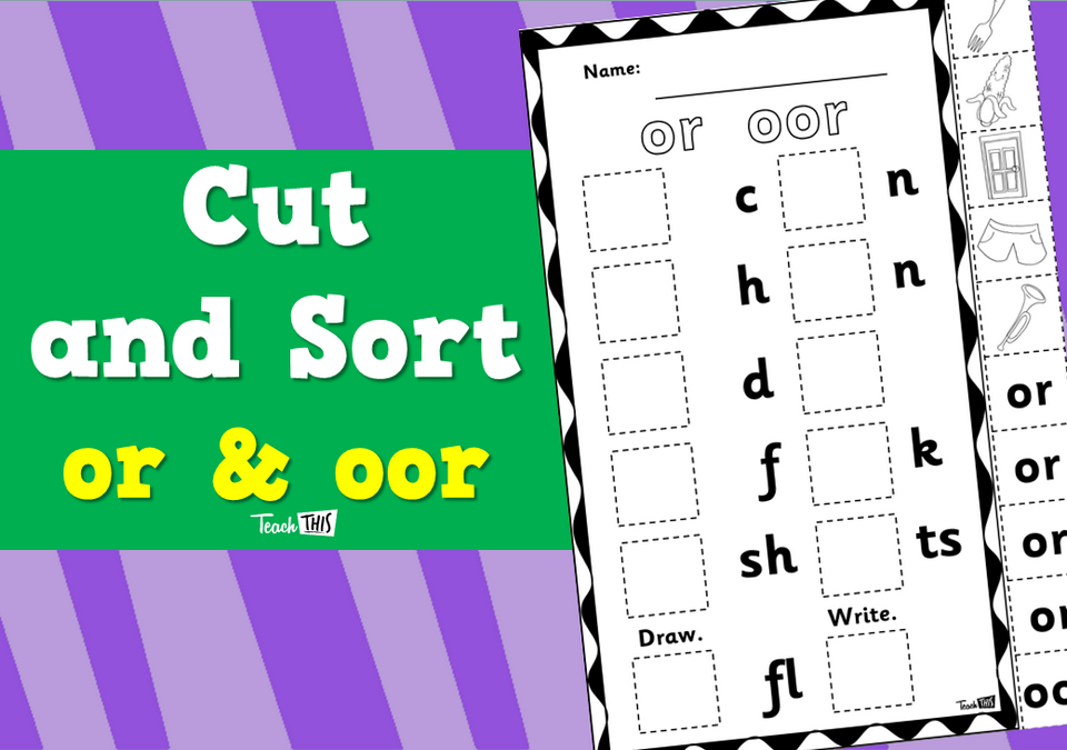 Cut and Sort - or & oor