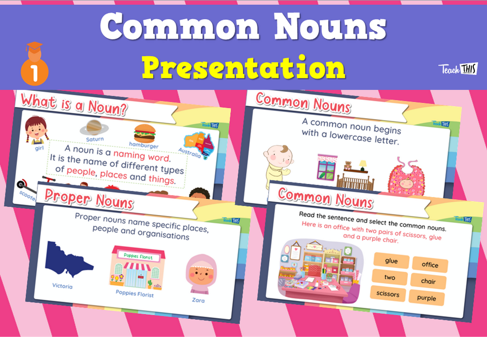 Common Nouns - Presentation